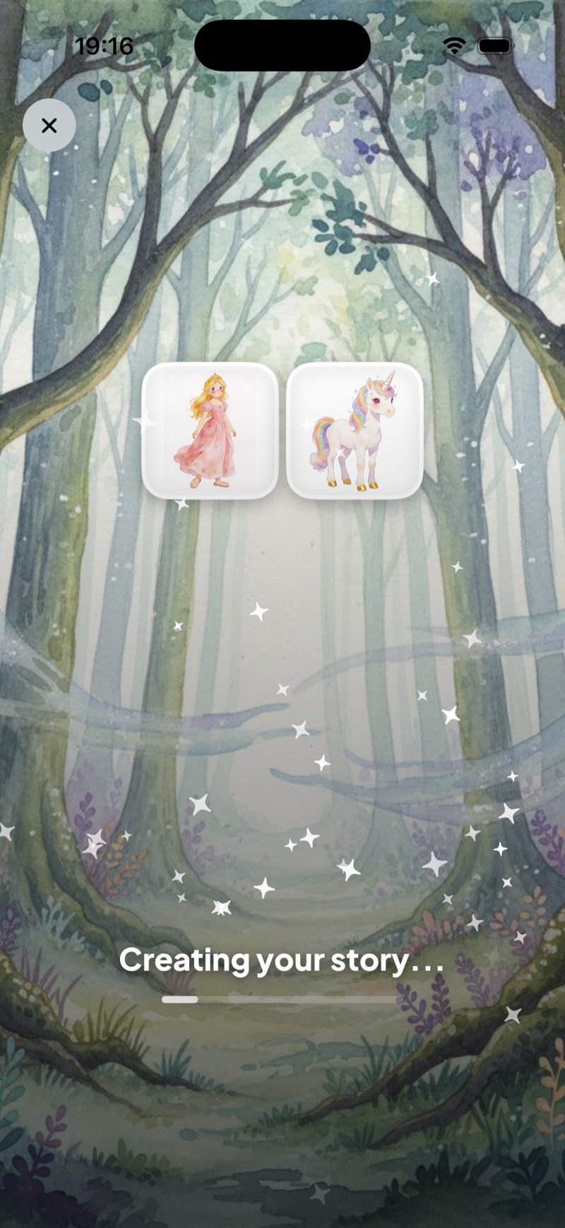 StorySafari guided adventure app screen 5