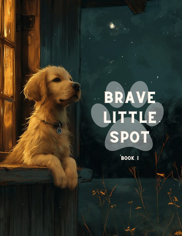 Cover illustration for Brave Little Spot