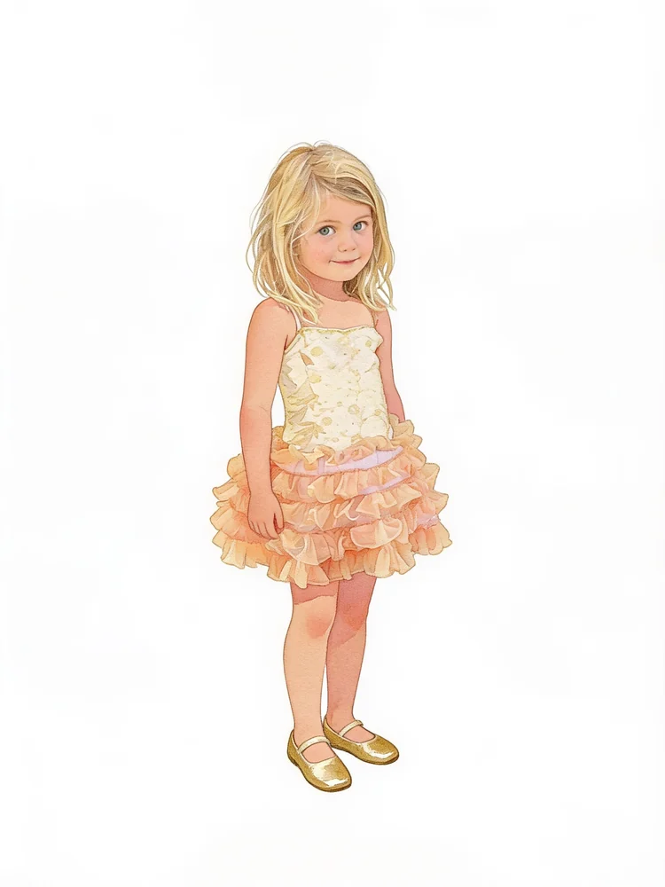 Watercolor StorySafari character portrait of Murray