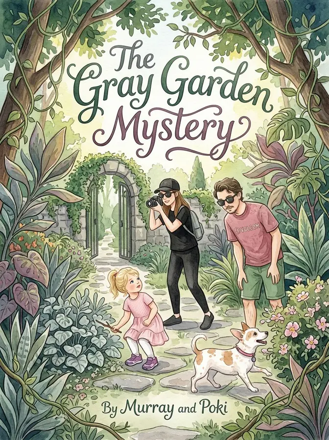 Cover of The Gray Garden Mystery by Murray and Poki